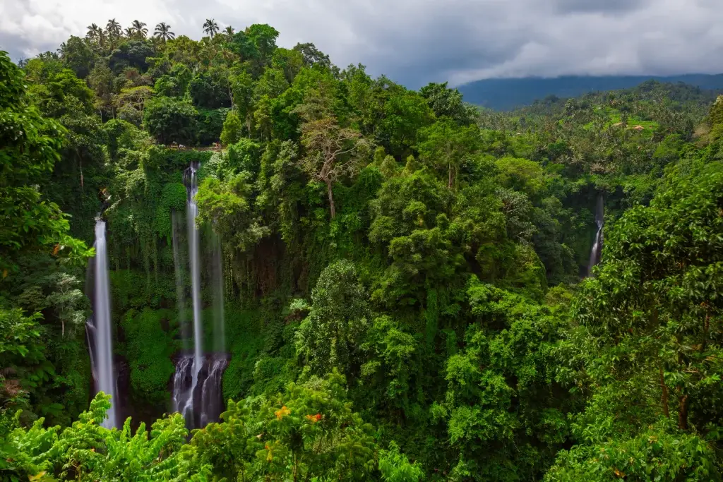 North bali sekumpul waterfall bali indonesia