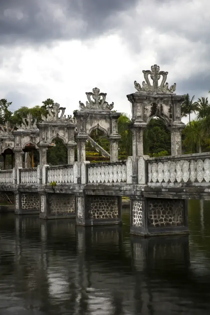 North bali tirta gangga water palace at bali indonesia