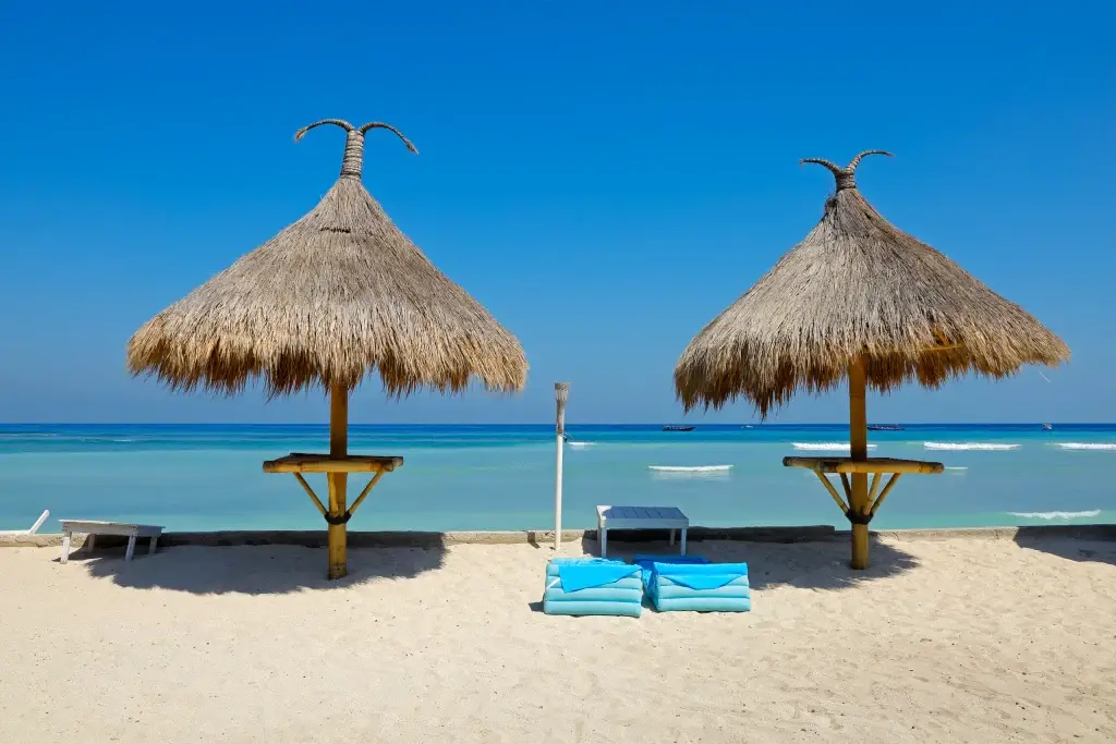 Sanur bali beach scenic tropical beach bali