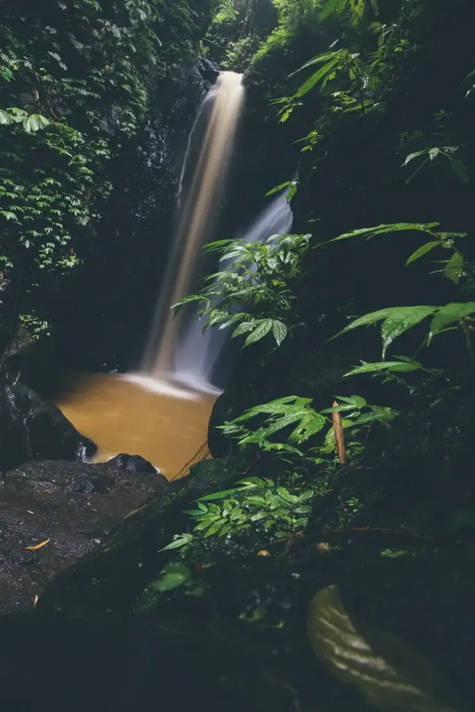 Seminyak bali gitgit waterfall at bali indonesia